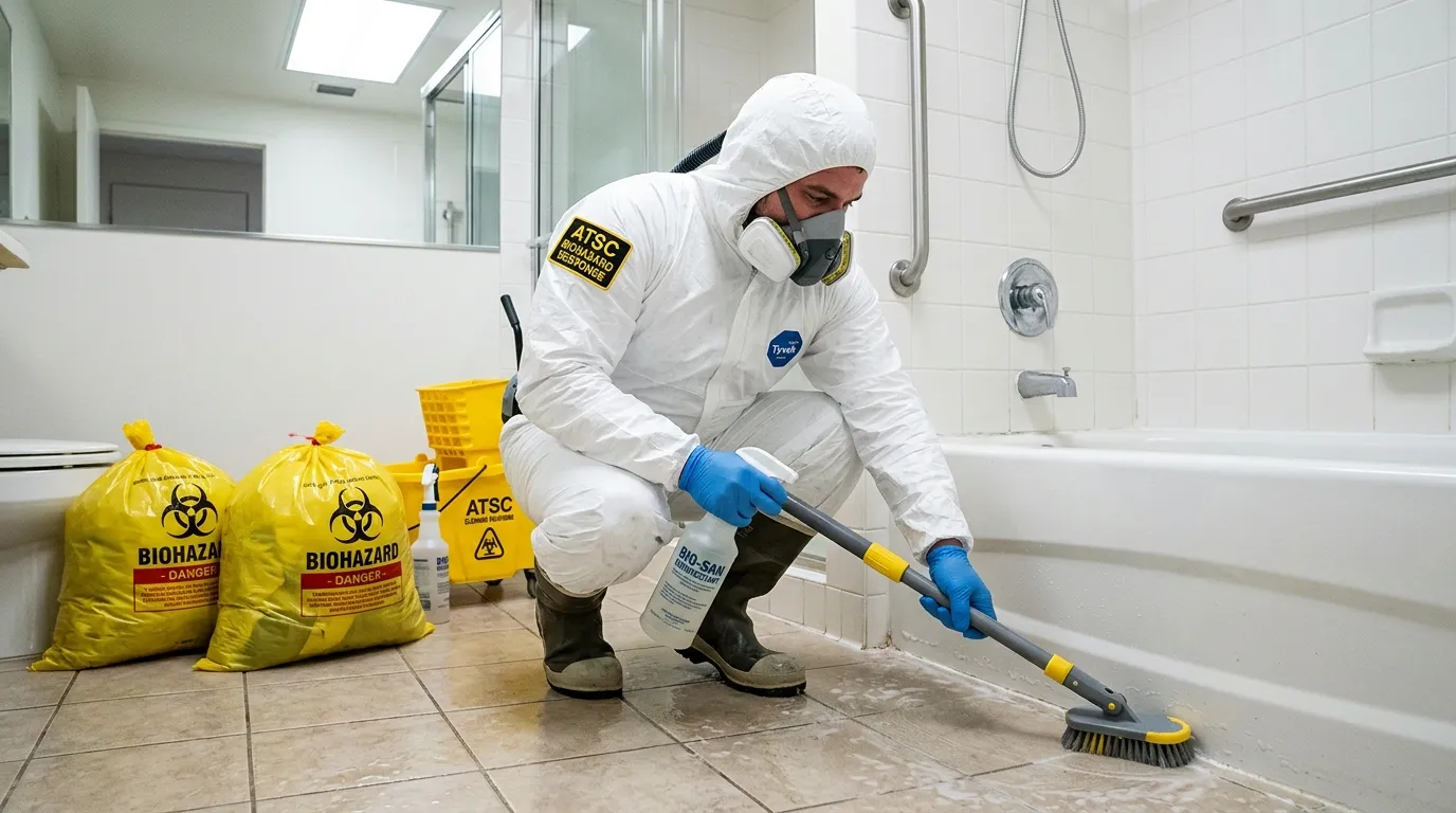 Decontamination equipment deployed for Blood Cleanup in Sandy